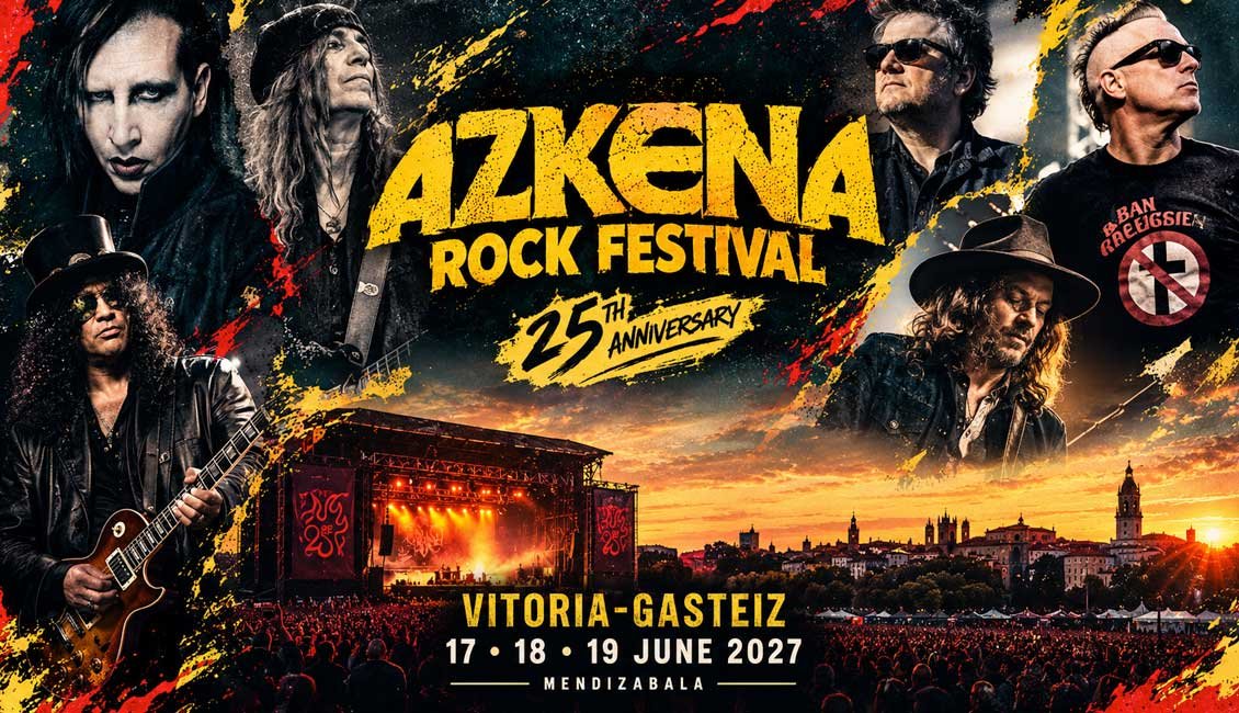 Azkena Rock Festival 2027 phase 1 news