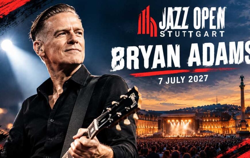 Bryan Adams plays Jazz Open Stuttgart 2027