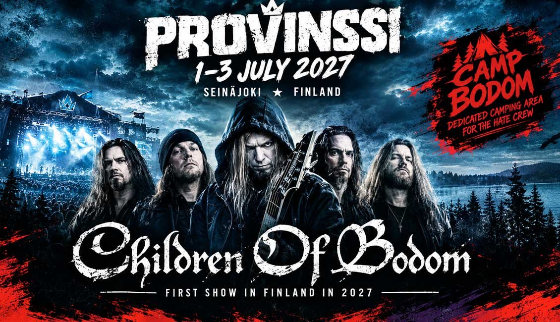 Children of Bodom play Provinssi 2027