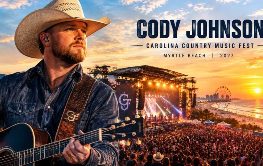 Cody Johnson headlines Carolina Country Music Festival 2027