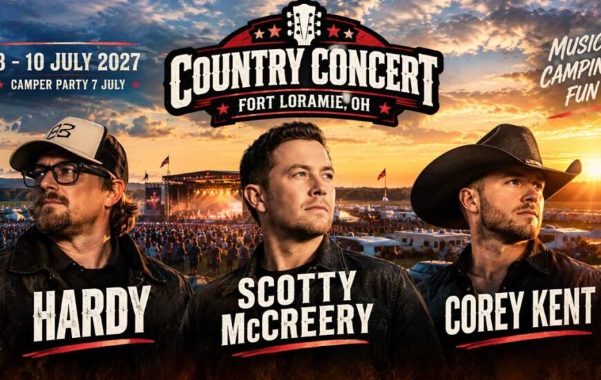 Country Concert Ohio 2027 phase 1 news