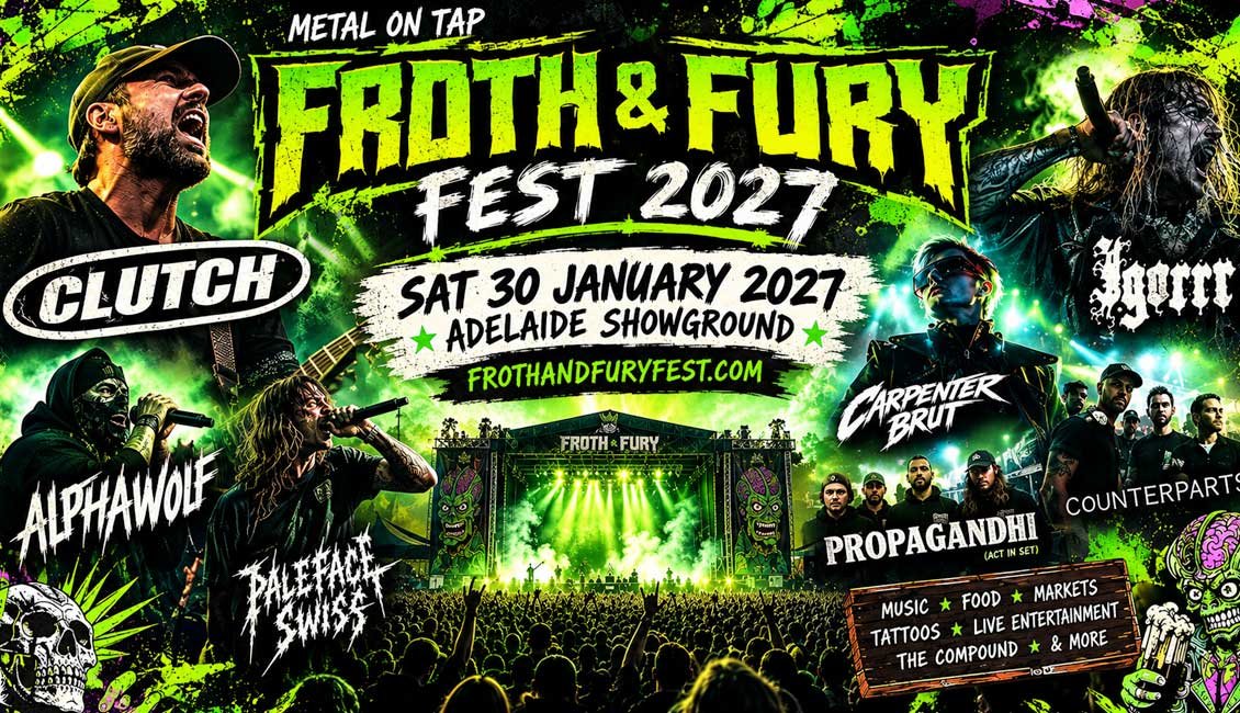 Froth and Fury Festival Adelaide 2027 news
