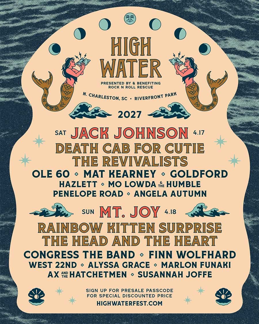 High Water Festival 2027 poster