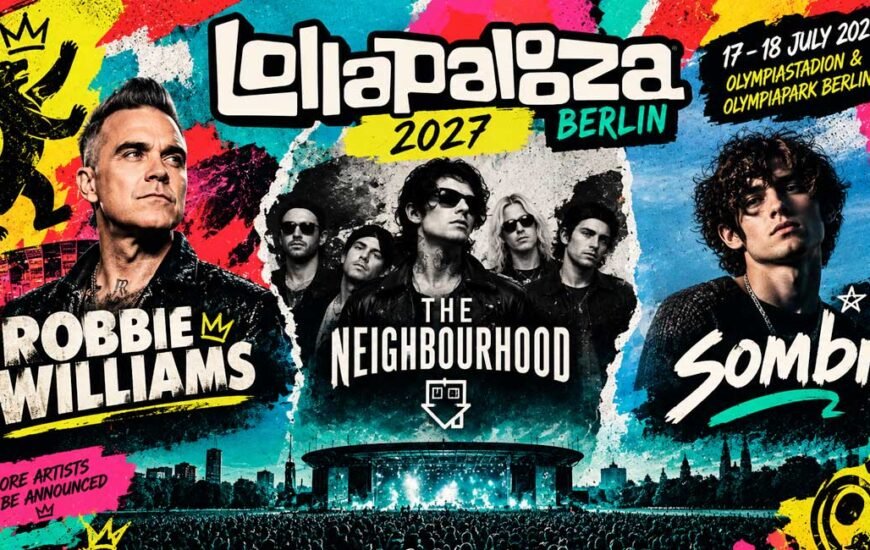 Lollapalooze Berlin first acts 2027 news