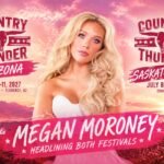 Megan Moroney headlines Country Thunder Arizona and Saskatchewan 2027