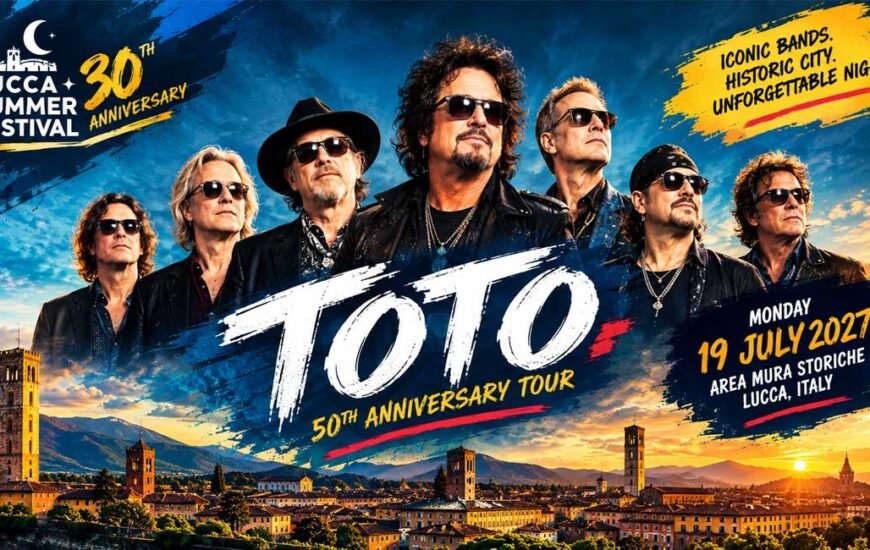 TOTO play Lucca Summer Festival 2027