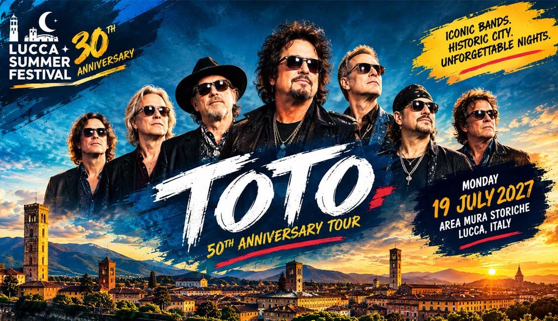 TOTO play Lucca Summer Festival 2027