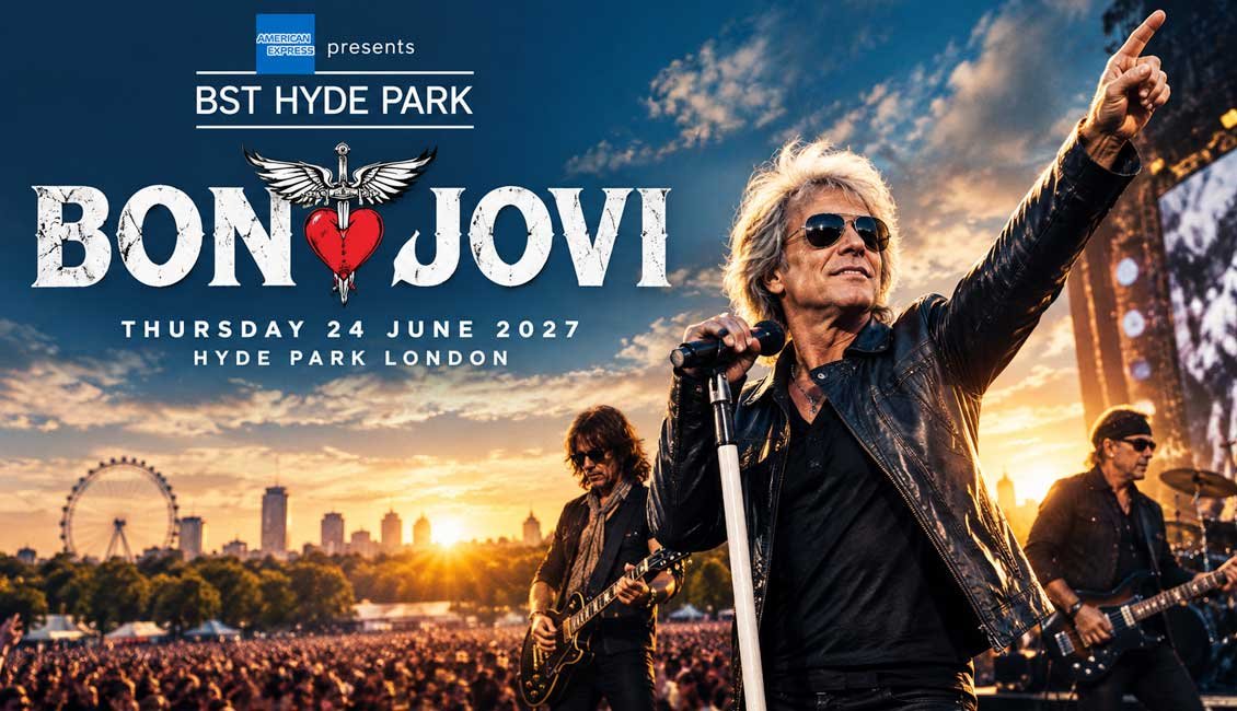 UK Bon Jovi play BST Hyde Park 2027